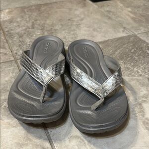Crocs Women's Gray Sandals